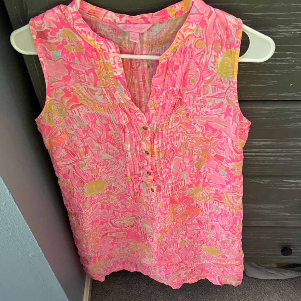Lilly Pulitzer linen dress